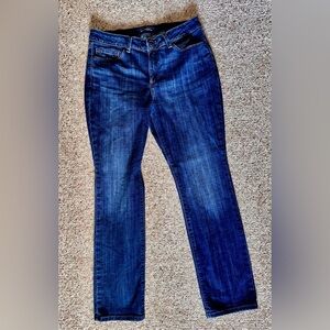 Lee Women’s Dark Blue Straight Jeans size 16 Long